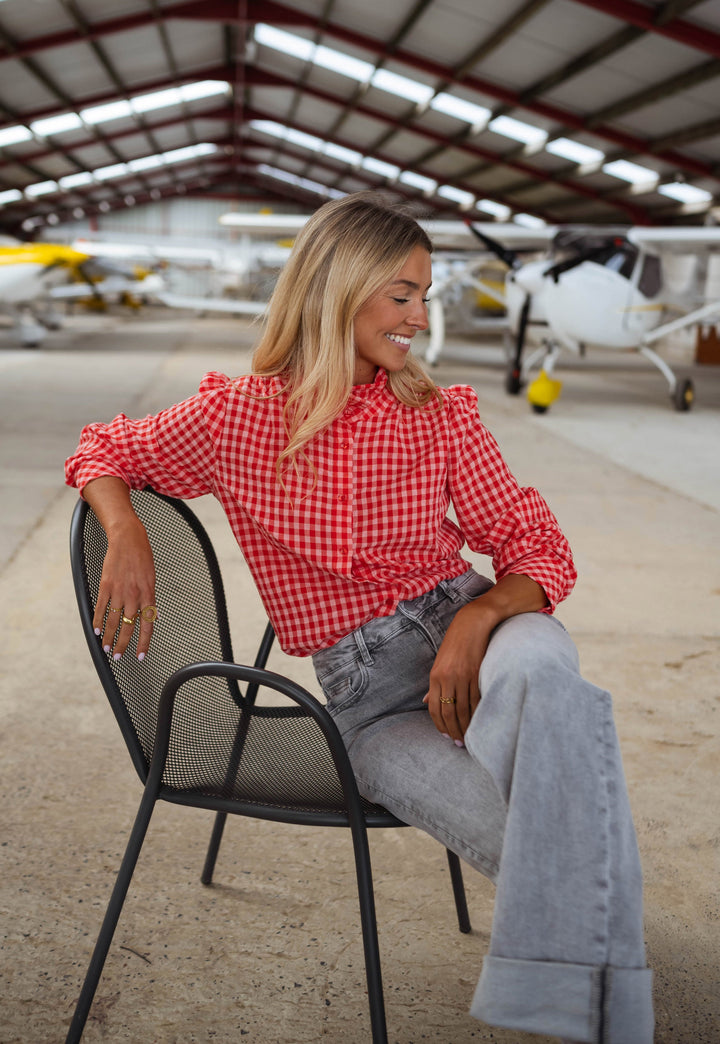 Red and Orange Lili Shirt