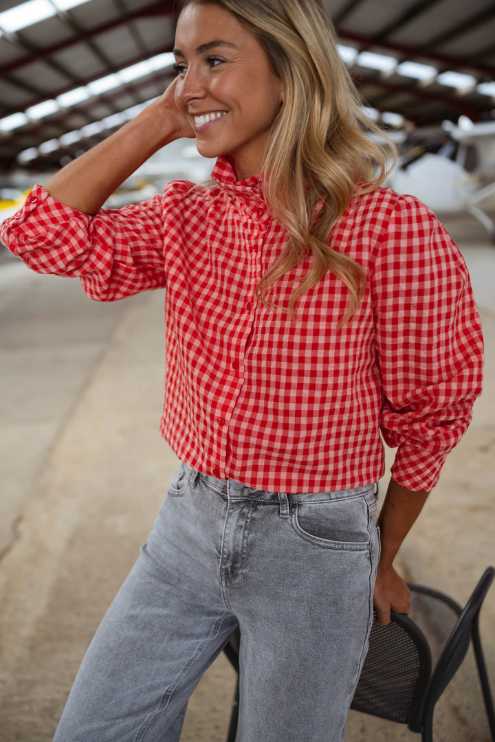 Red and Orange Lili Shirt