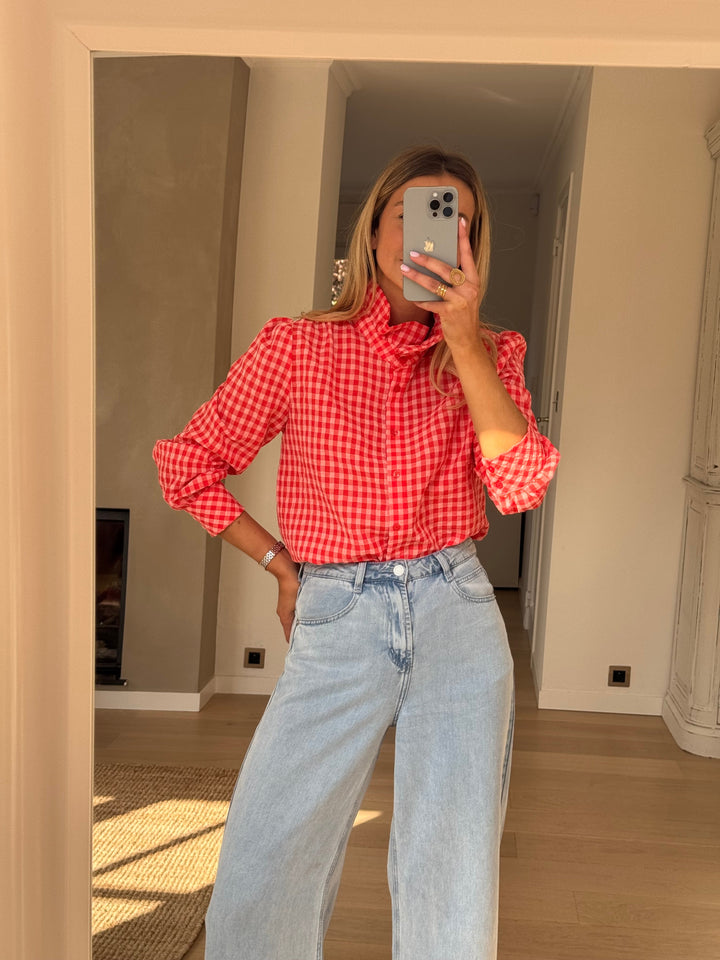 Red and Orange Lili Shirt