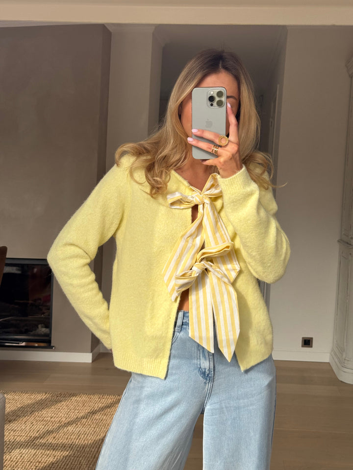 Yellow Fanely Sweater