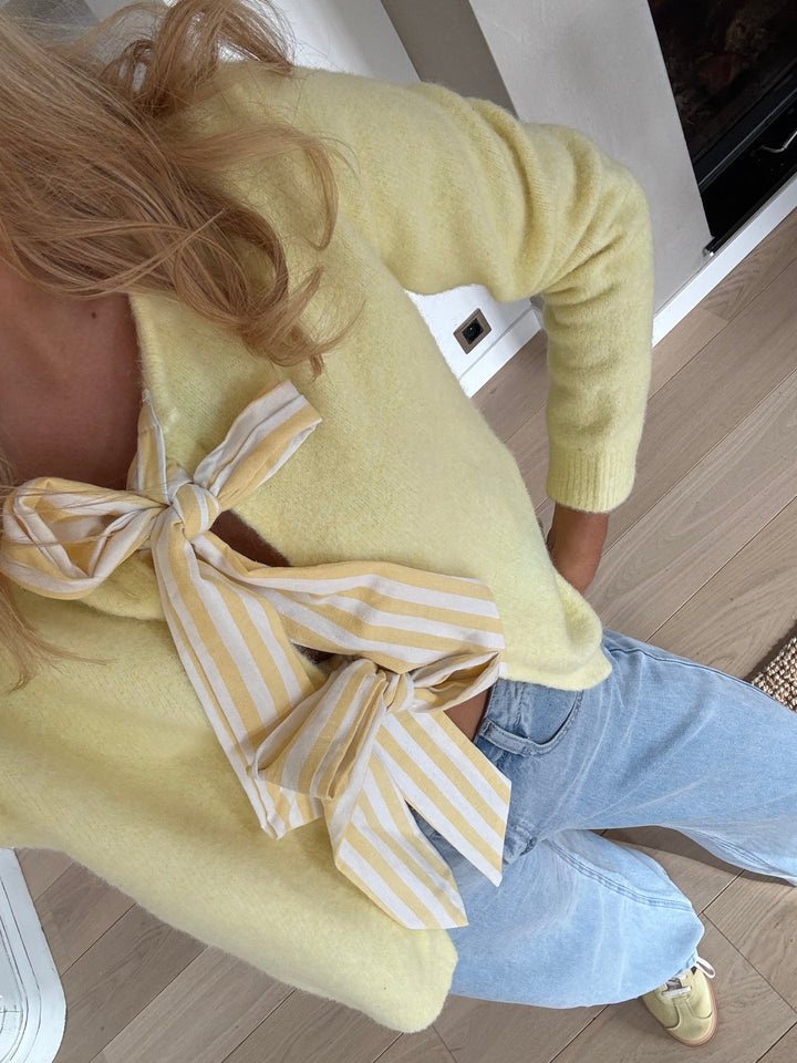 Yellow Fanely Sweater