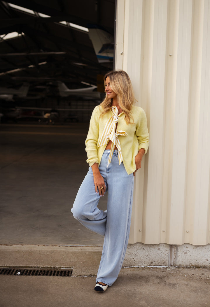 Yellow Fanely Sweater