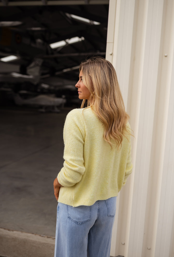 Yellow Fanely Sweater
