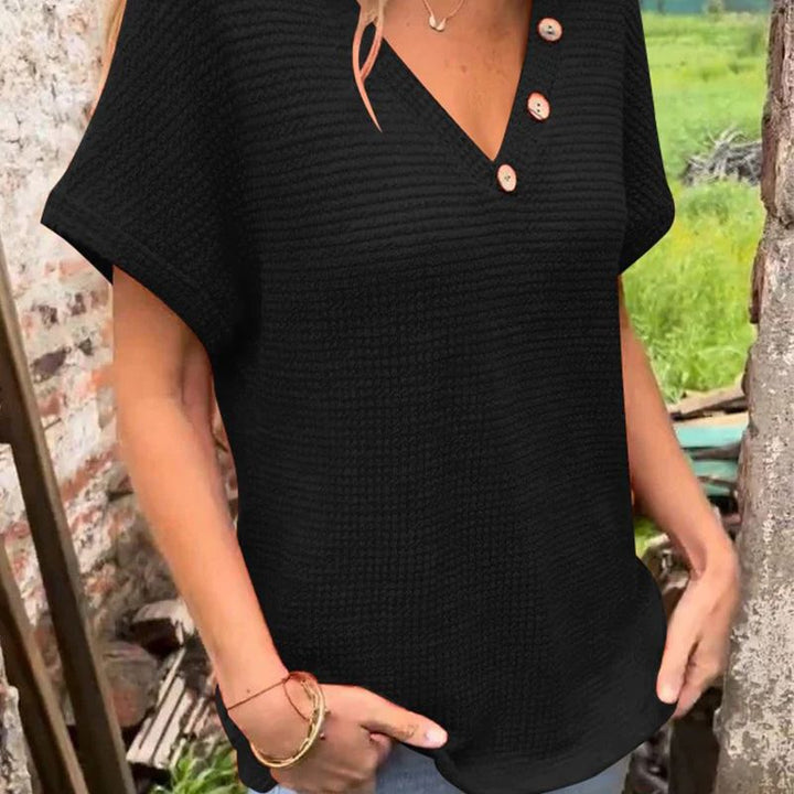 Nina™ | Top met korte mouwen